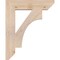 Ekena Millwork Westlake Slat Smooth Bracket, Douglas Fir, 3 1/2"W x 18"D x 22"H BKT04X18X22WTL06SDF - alternate 2
